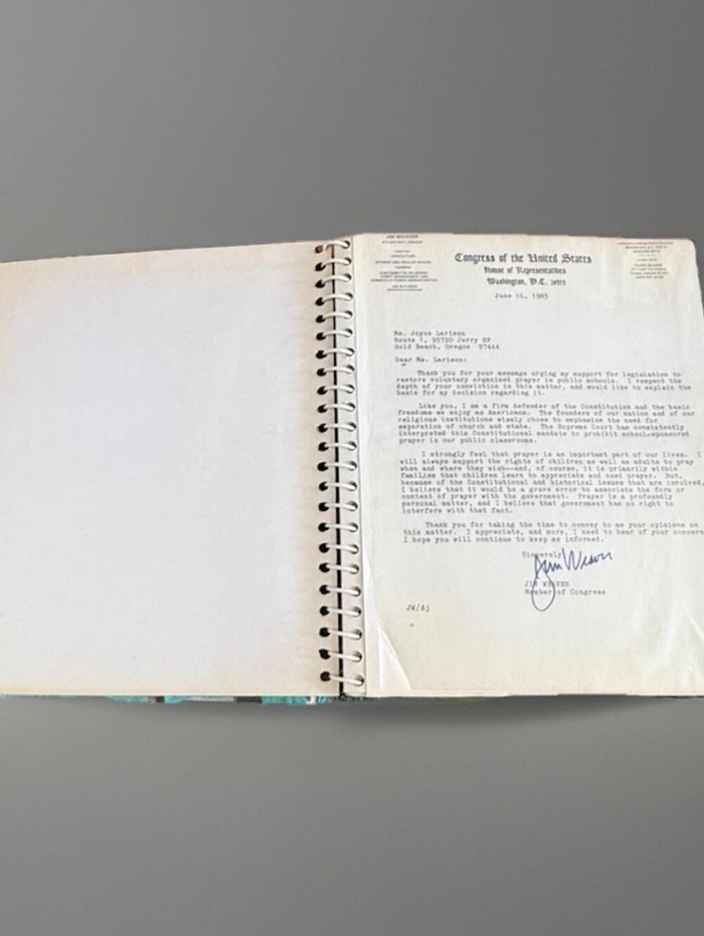 Congress of the United States House Of Representatives Letterhead 1969-80s Used